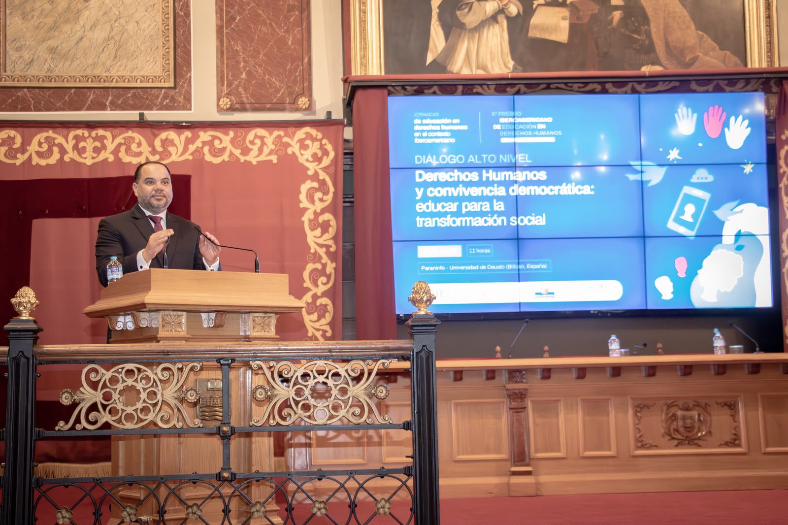 Defensor del Pueblo participa en Diálogo de Alto Nivel en Derechos Humanos en España